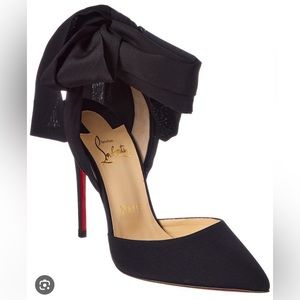Christian Louboutin Black Heels - Size: EU 38/ US 7.5